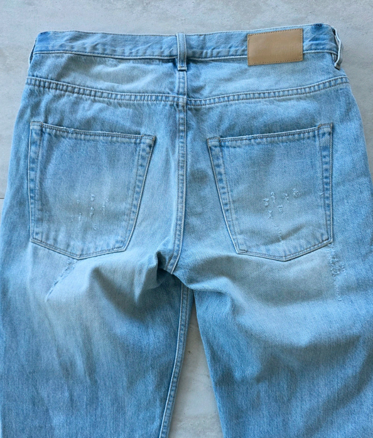 쟈딕앤볼테르 여성 데님 데미지 워싱 스터드청바지.30.--5