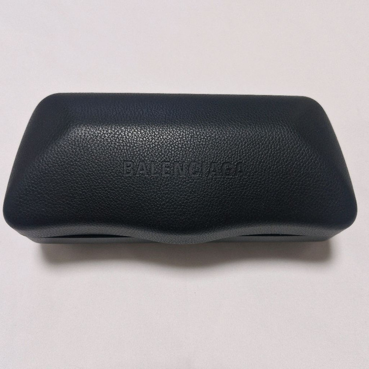 발렌시아가 스위프트 오발 선글라스 블랙--2