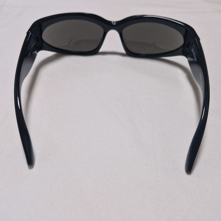 발렌시아가 스위프트 오발 선글라스 블랙--7