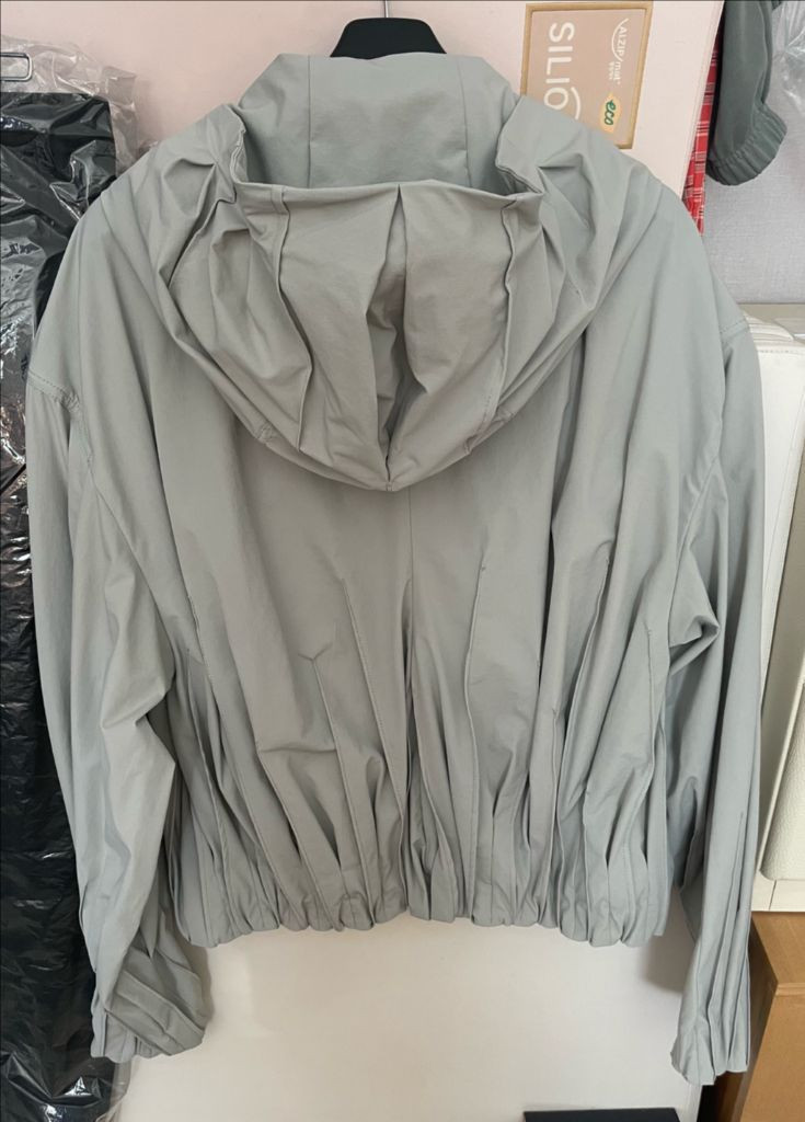 25ss 송지오옴므 셔링 후드점퍼 95사이즈--4