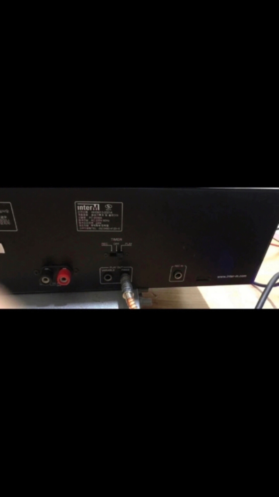 인터엠 PC-9335A 카세트 데크--3