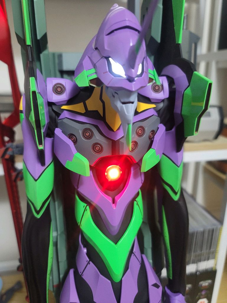 데아고스티니 에반게리온 초호기 완성품--1