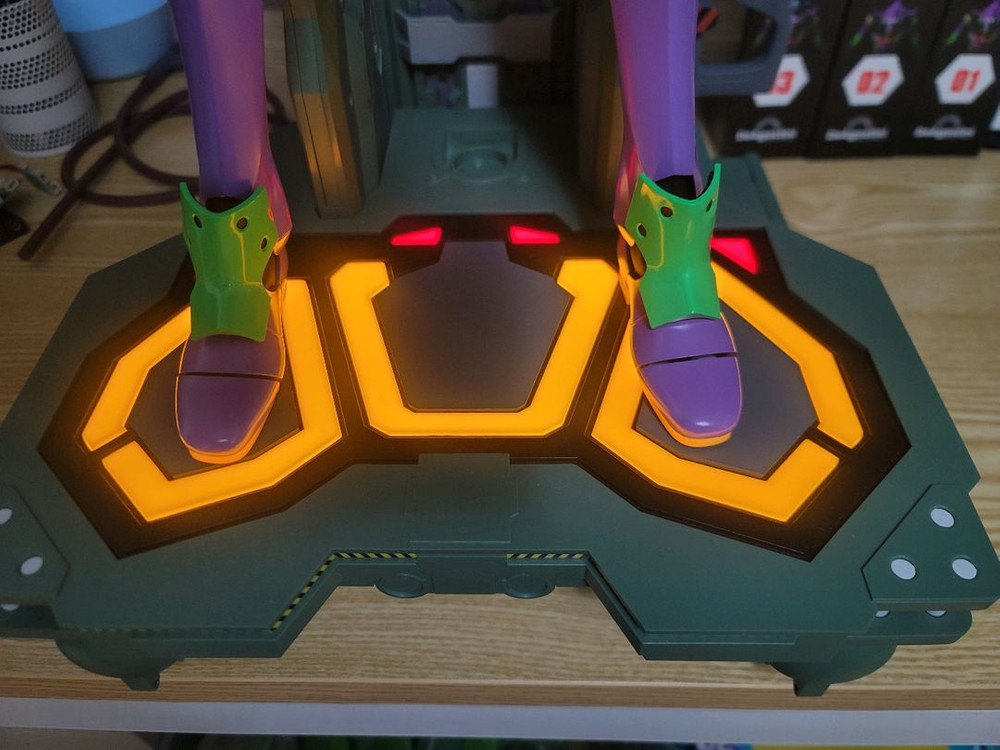 데아고스티니 에반게리온 초호기 완성품--2