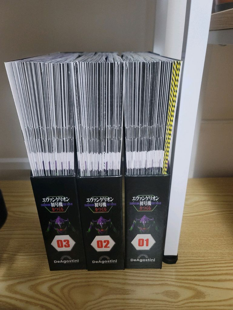 데아고스티니 에반게리온 초호기 완성품--8