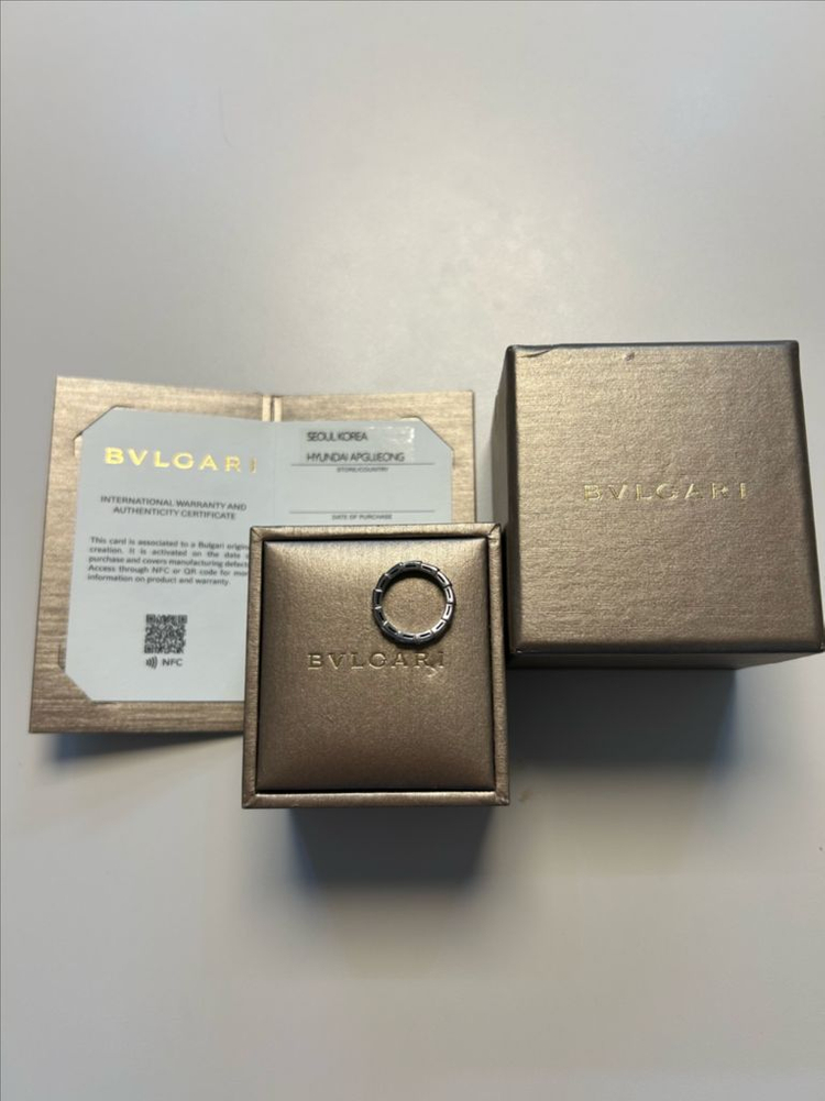 불가리 세르펜티 바이퍼 링 46--4