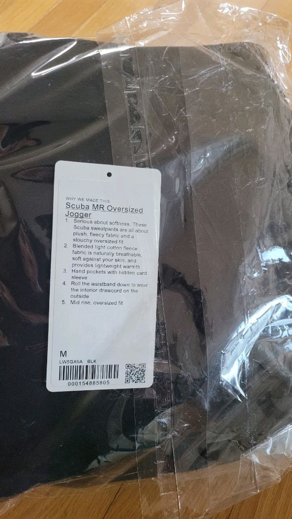 룰루레몬 오버사이즈드 미드라이즈 조거팬츠 M--5