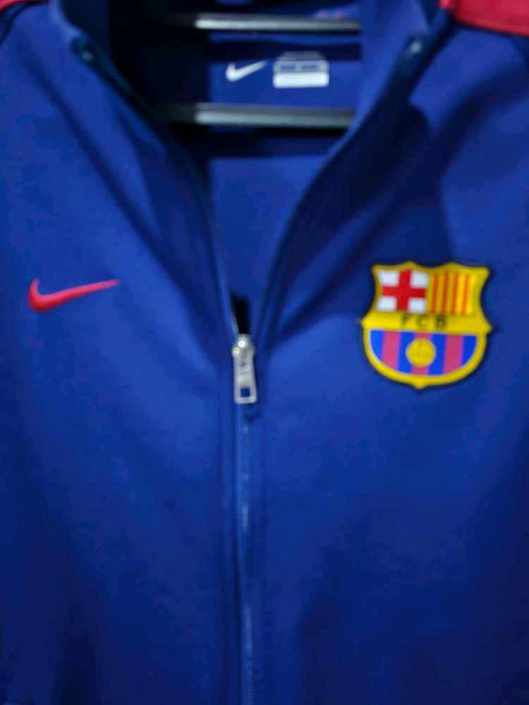 나이키 FC 바르셀로나 유니폼 트랙탑 저지 져지집업 90 / S 이미지