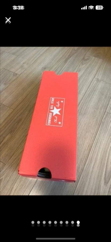 컨버스 척테일러 운동화 (225/새상품) 이미지