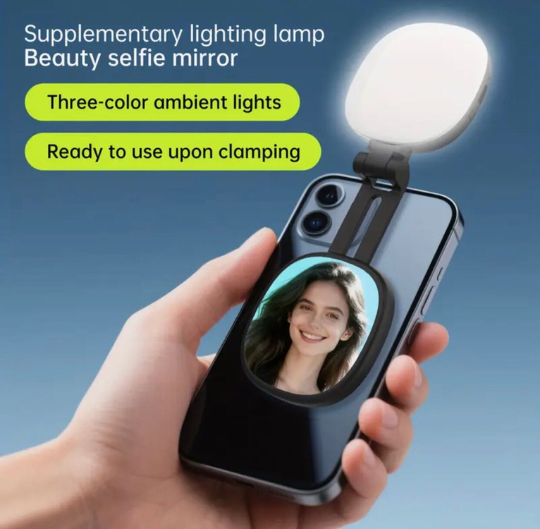 USKEY VISION 스마트폰 셀카라이트 LED 조명--3