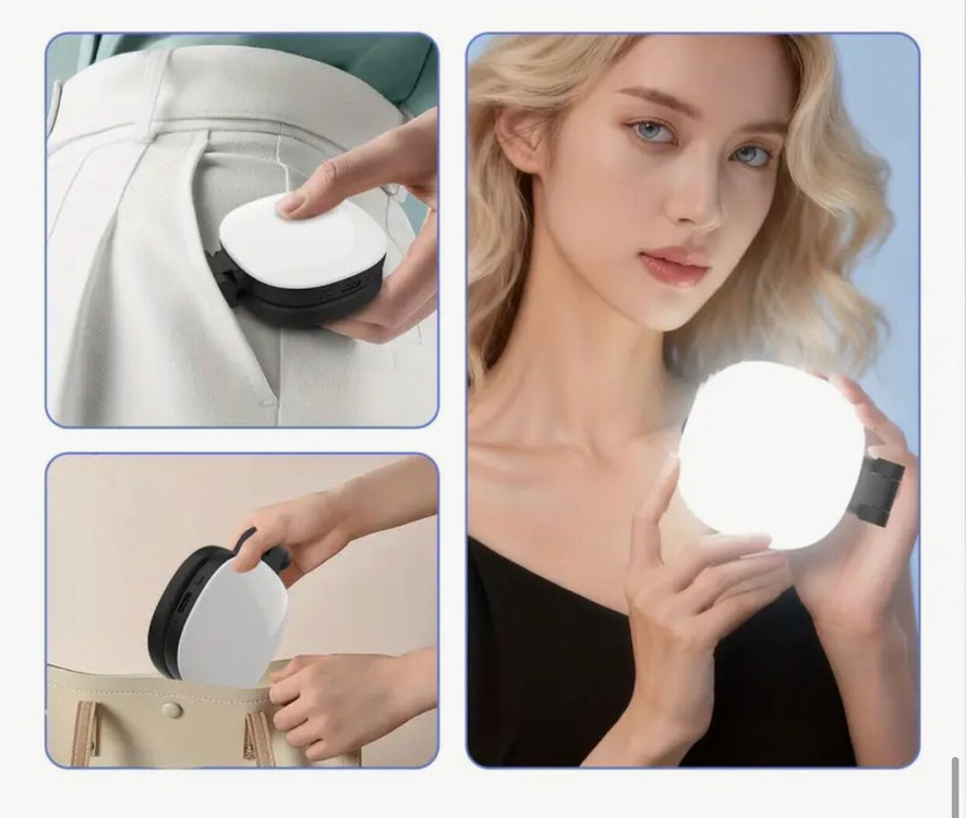 USKEY VISION 스마트폰 셀카라이트 LED 조명--5