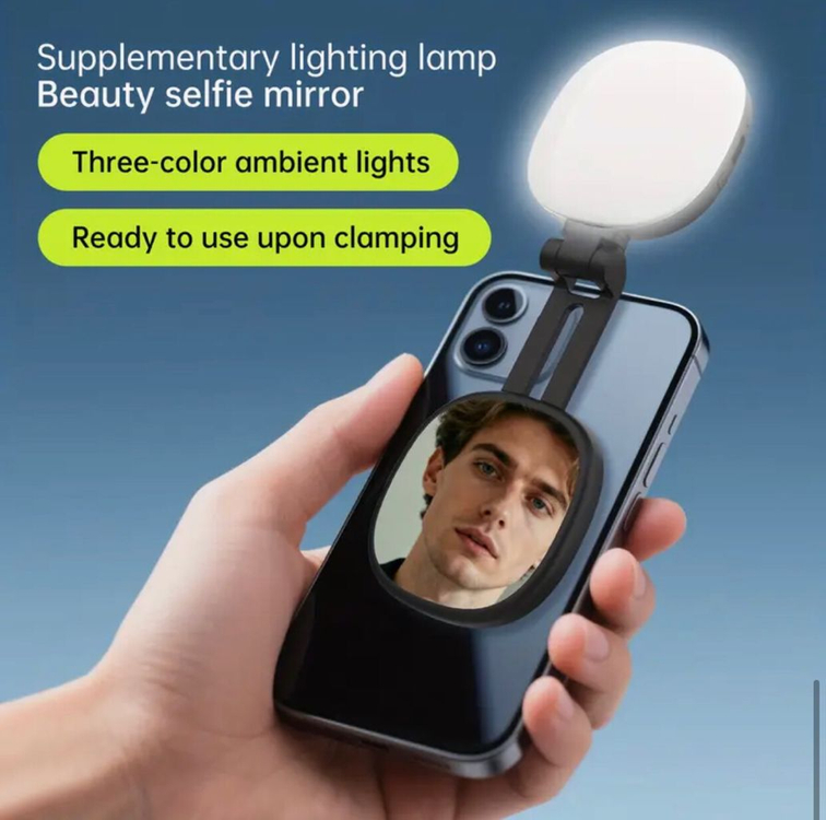 USKEY VISION 스마트폰 셀카라이트 LED 조명--6