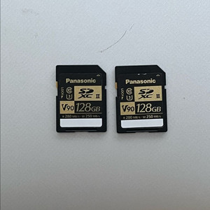 파나소닉 v90 SD카드 128GB 2개 세트