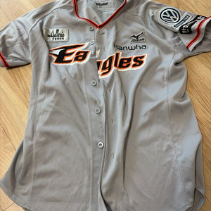 한화이글스 어센틱 유니폼 90사이즈