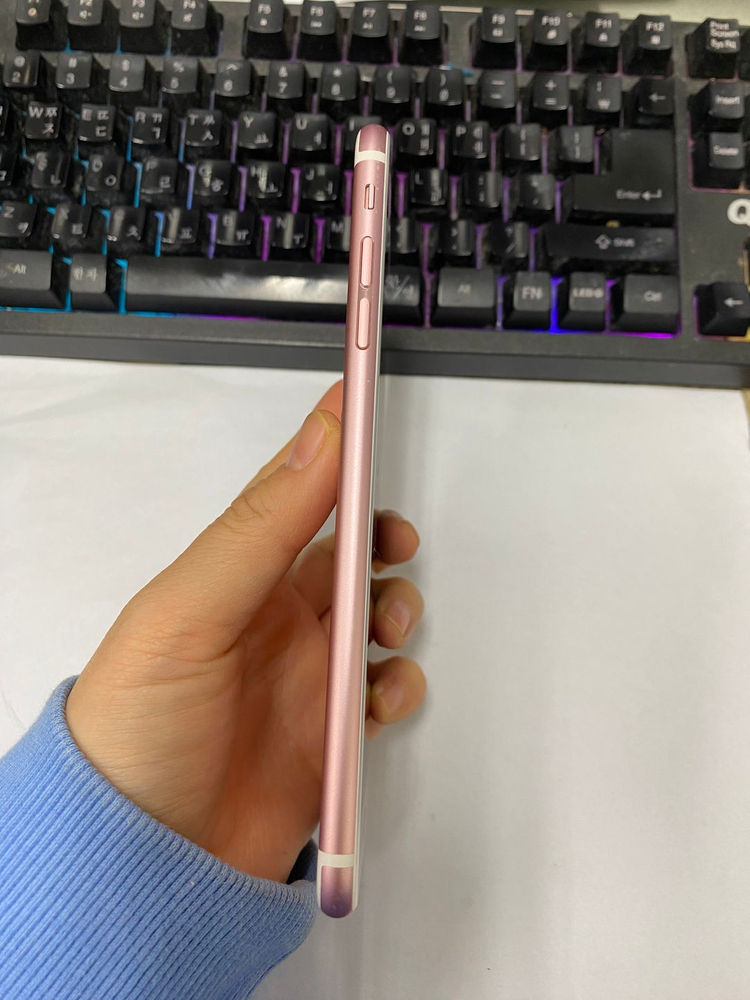 .아이폰6S플러스 6S+ 64GB 로즈골드 AA급 중고폰 배터리89% 레트로감성 빈티지 인스타 카메라폰 002790 이미지