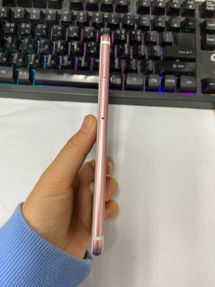 .아이폰6S플러스 6S+ 64GB 로즈골드 AA급 중고폰 배터리89% 레트로감성 빈티지 인스타 카메라폰 002790 이미지