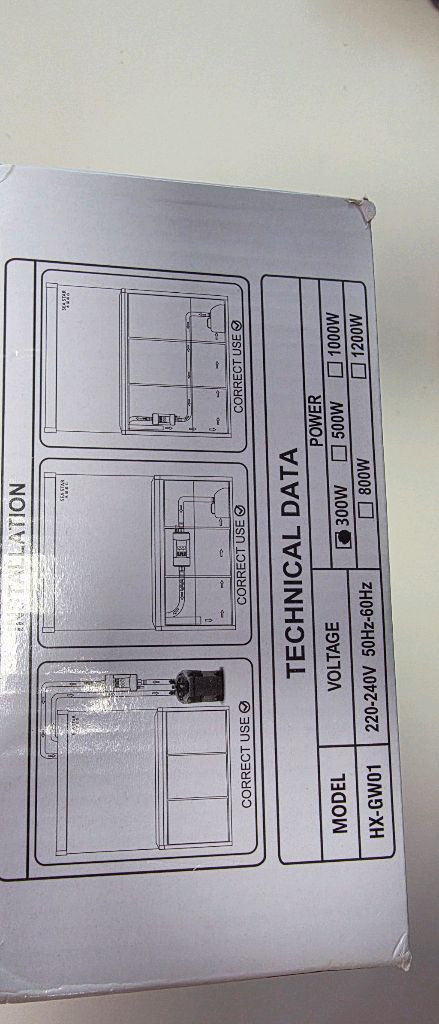 어항 수족관 외부 히터 300W 팝니다--2
