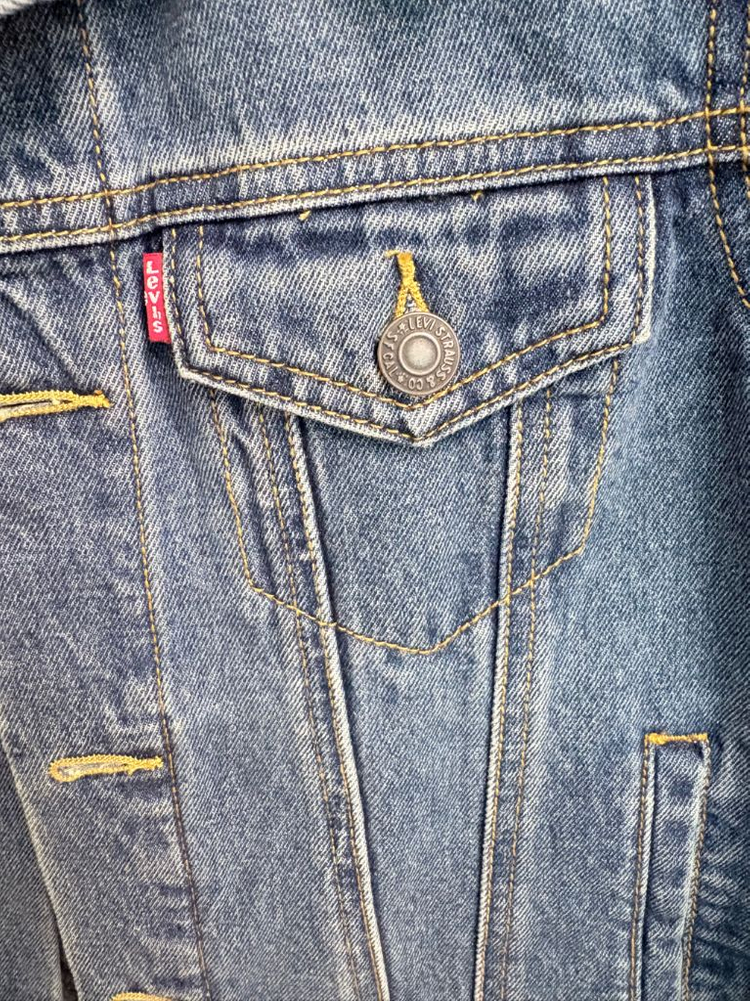 리바이스 청자켓 140사이즈 새상품--2