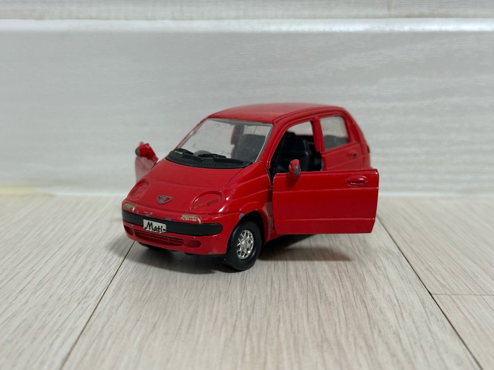 국산미니카 인터토이 무쏘 크로바 프라이드 창명 마티즈 다이캐스트 미니카 장난감자동차 모형 이미지