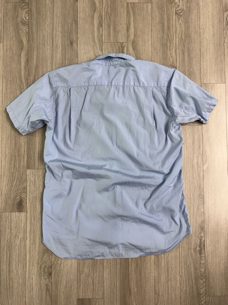 꼼데가르송 패치워크 반팔 셔츠--7