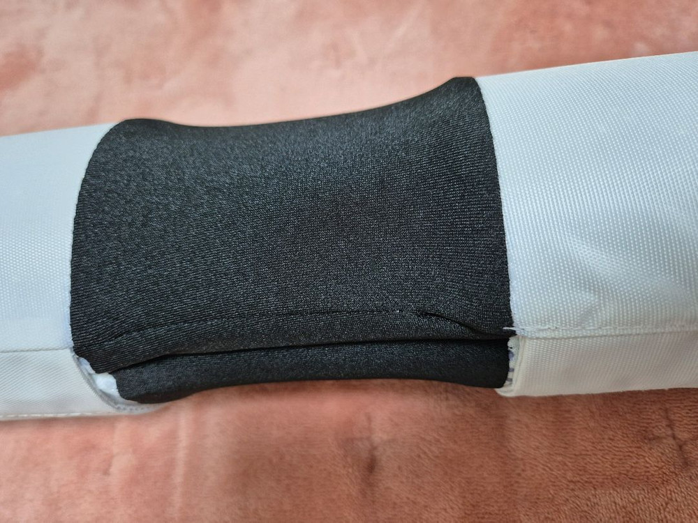 아이언빅 역도벨트 + 스쿼트 패드 + 하빈져 무릎보호밴드--3