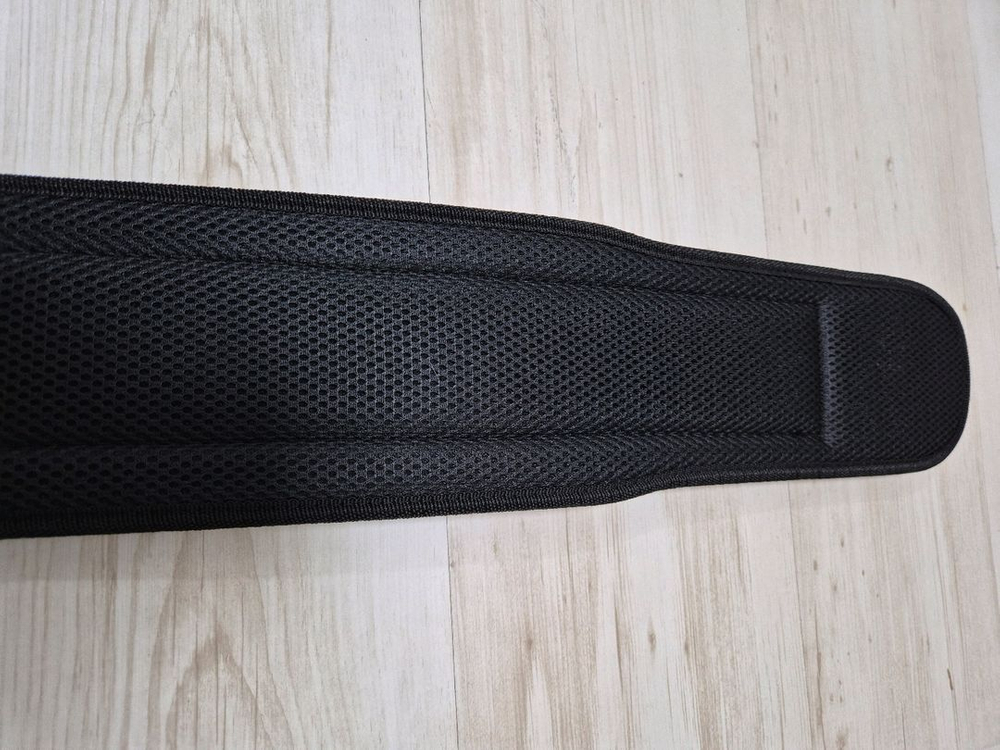 아이언빅 역도벨트 + 스쿼트 패드 + 하빈져 무릎보호밴드--7