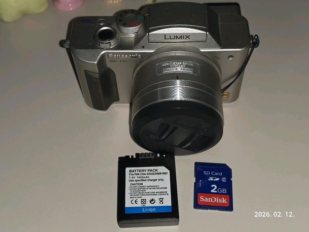 파나소닉 루믹스 DMC-FZ1 빈티지 디지털카메라 이미지