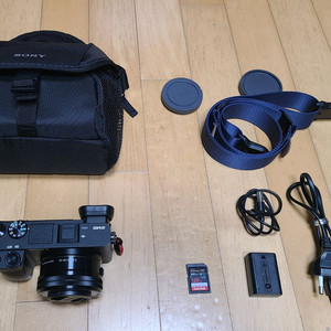 소니 A6400 + 번들렌즈 카메라 바로 사용 가능