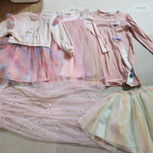 여아 원피스 드레스 세트 이미지