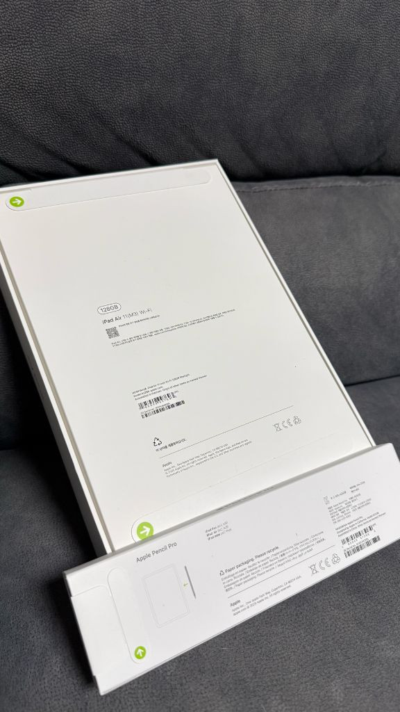 미개봉 아이패드 에어 11 M3 128G wifi+ 애플펜슬프로 포함 이미지