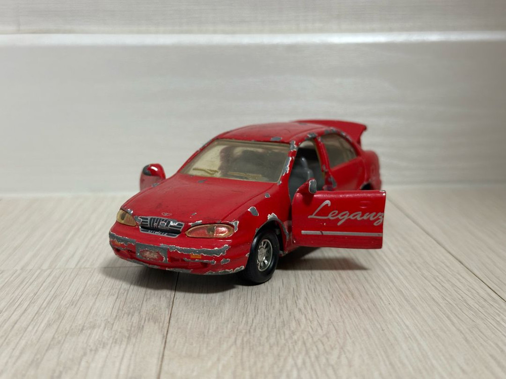 국산미니카 창명 투스카니 레간자 라세티 미니카 다이캐스트 장난감자동차 모형 이미지