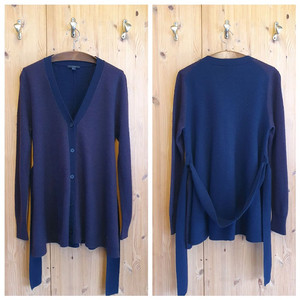 66.COS 테리 벨트립 가디건