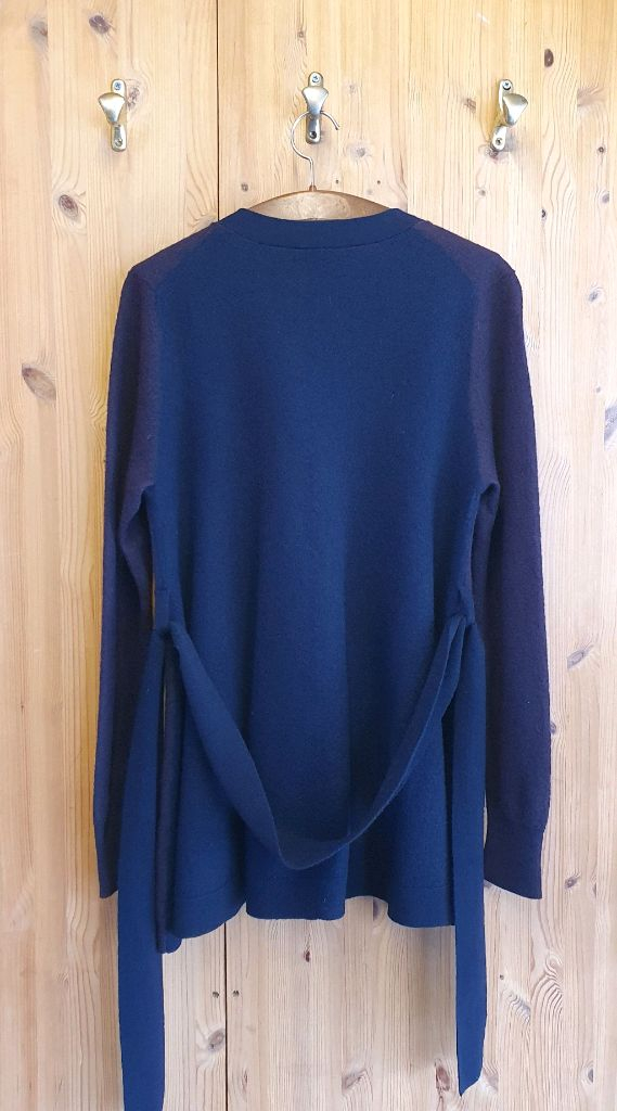 66.COS 테리 벨트립 가디건--2