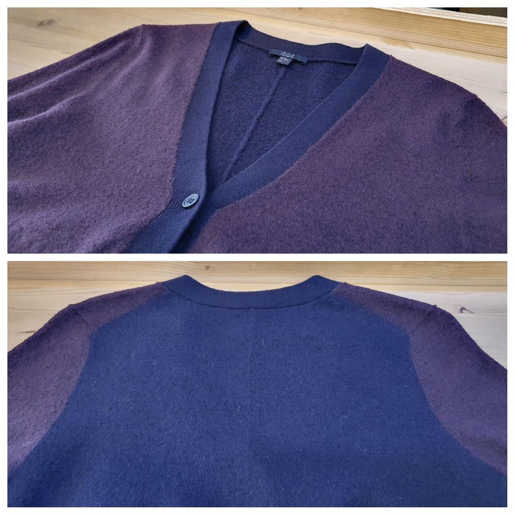 66.COS 테리 벨트립 가디건--4