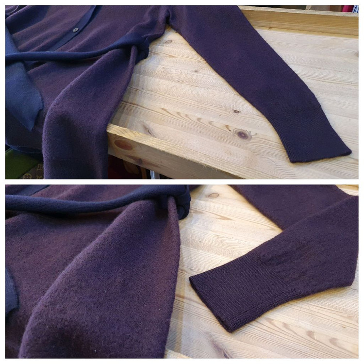 66.COS 테리 벨트립 가디건--5