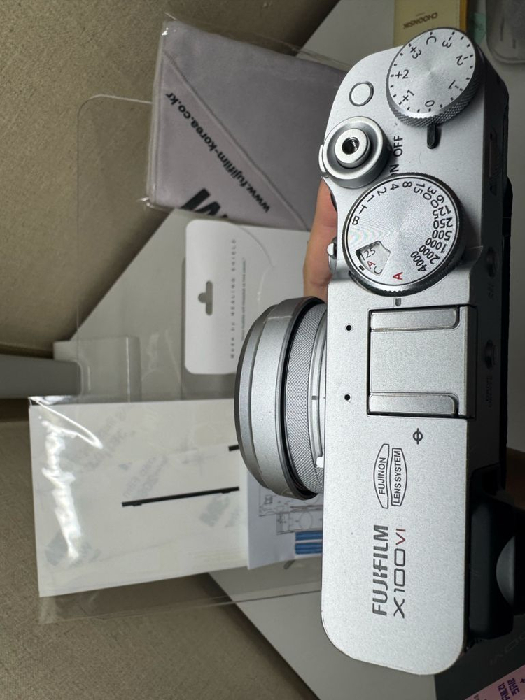 후지필름 X100vi 실버 신품급--4