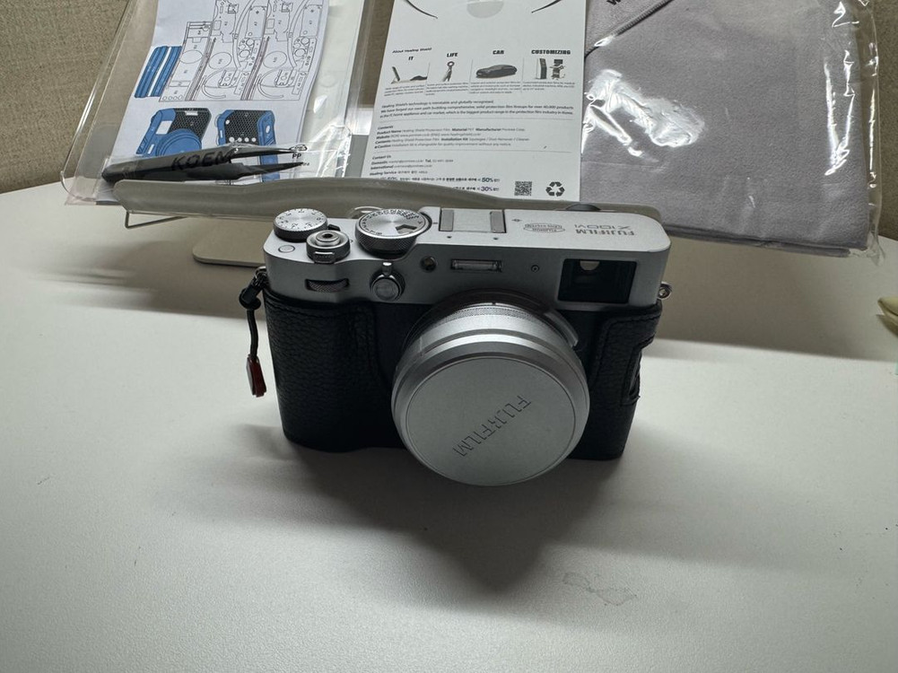 후지필름 X100vi 실버 신품급--6