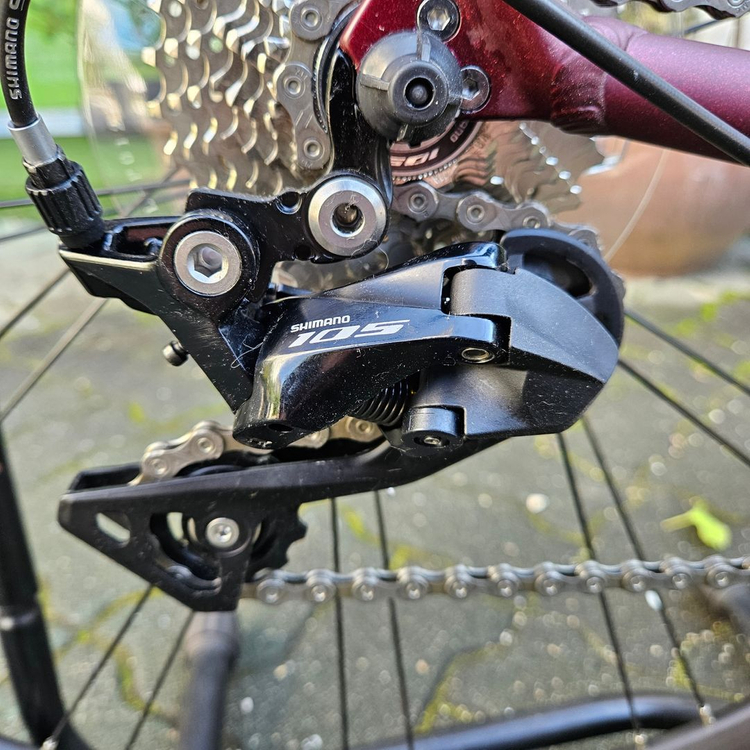 메리다자전거 로드자전거 스컬트라 림 400 버건디 색상--4