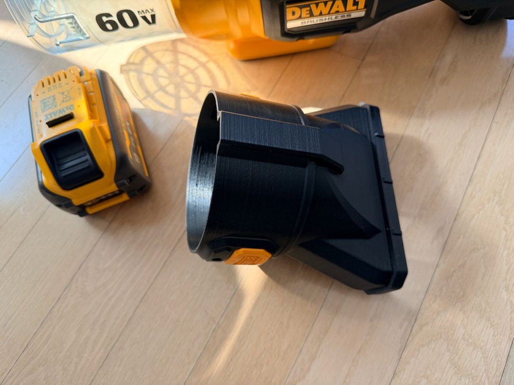 디월트 대포 60V MAX 송풍기 + 9AH 60v배터리+디월트소포(작은송풍기)+숏노즐세트(미사용품)--3