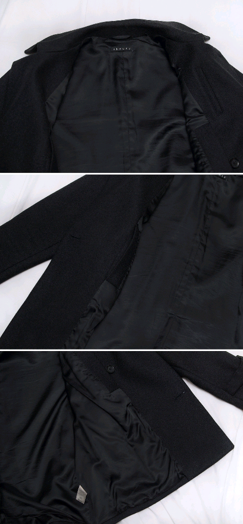 띠어리 (Theory) 버진울 캐시미어 더블 피코트 자켓 (100) 이미지