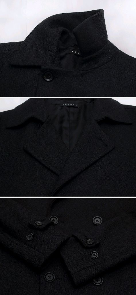 띠어리 (Theory) 버진울 캐시미어 더블 피코트 자켓 (100) 이미지