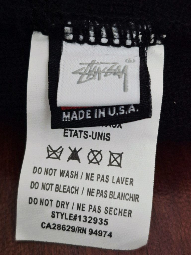 스투시 STUSSY 블랙 비니 이미지