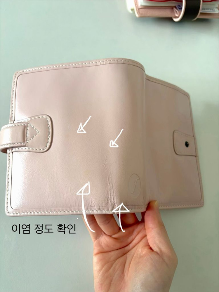 파일로팩스 몰든 a7 핑크 filofax (쇼핑백,박스o) 시스템바인더 다이어리 이미지
