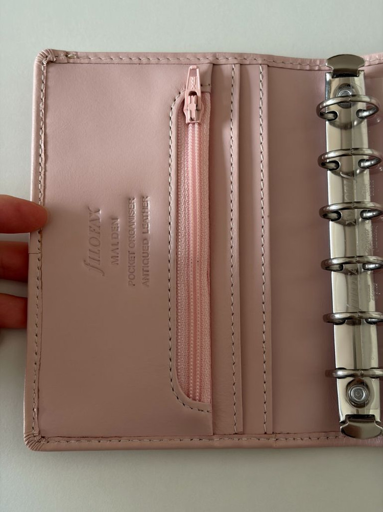 파일로팩스 몰든 a7 핑크 filofax (쇼핑백,박스o) 시스템바인더 다이어리 이미지