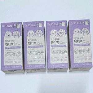 (4개)닥터파이토 덴티백 프로 Pro 구강유산균