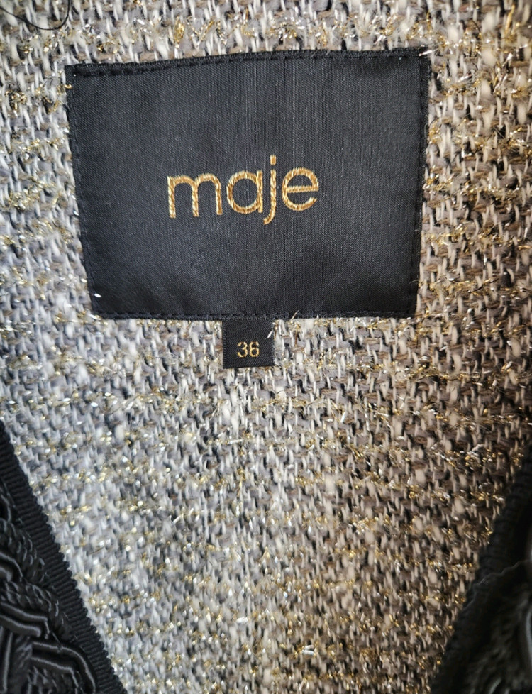 마쥬 트위드자켓 36사이즈--8