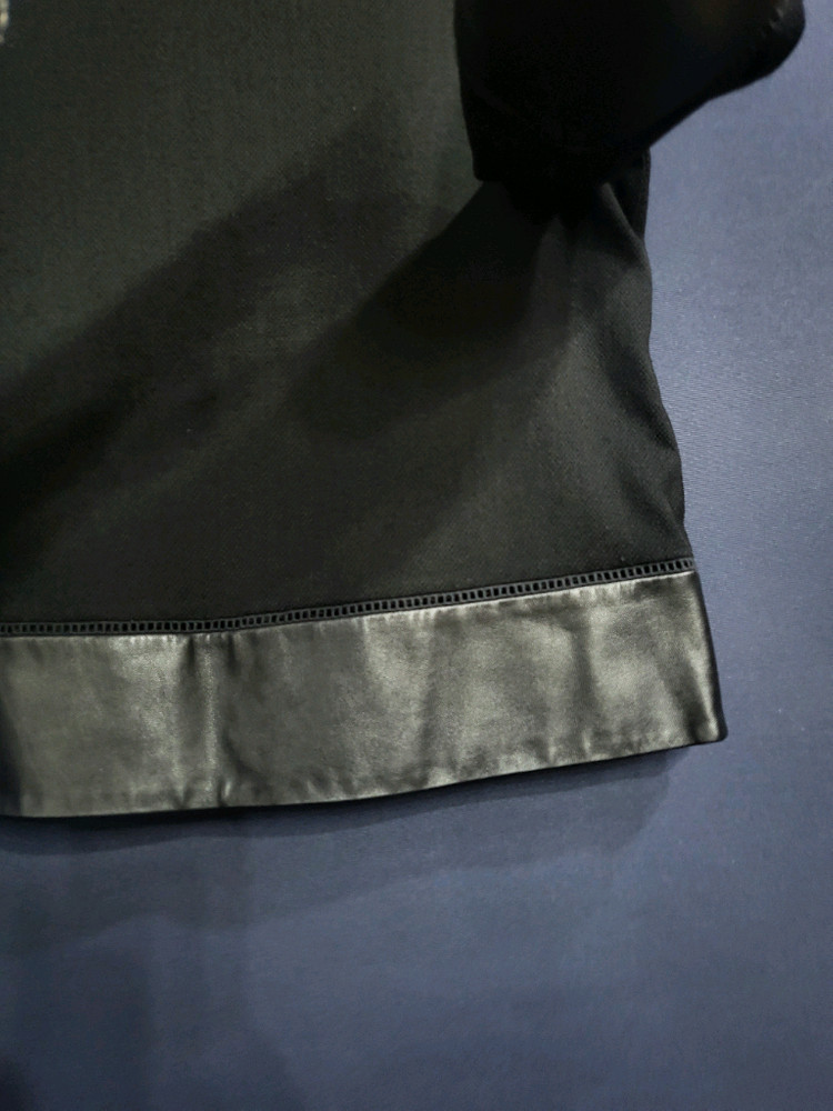 마쥬 양가죽 모 집업티--2