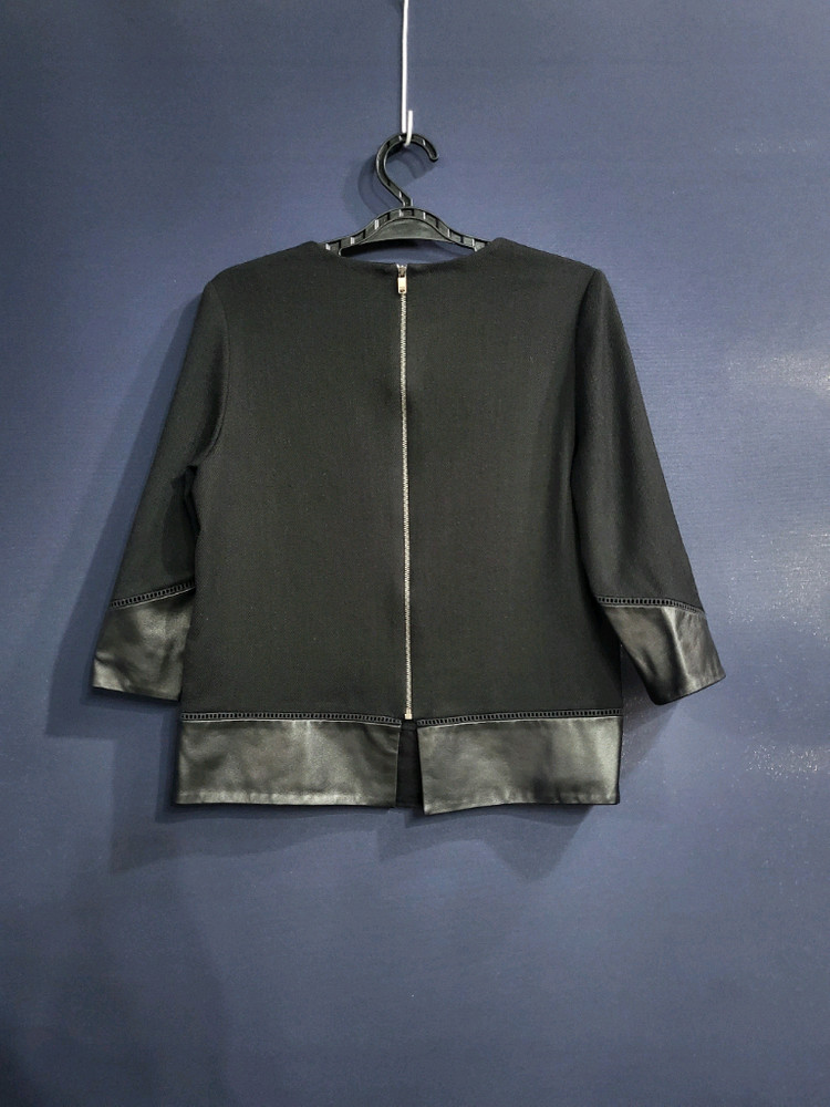 마쥬 양가죽 모 집업티--3