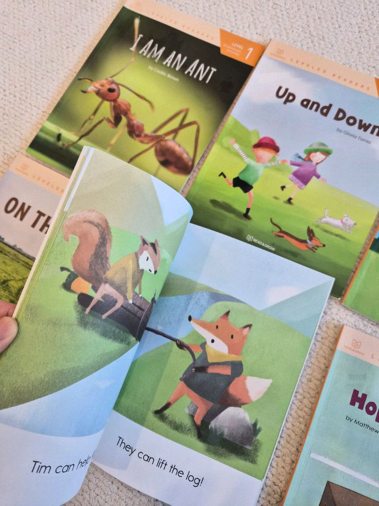 프랜시스 파커 교재 5세 레벨드리더 level1 6권--3