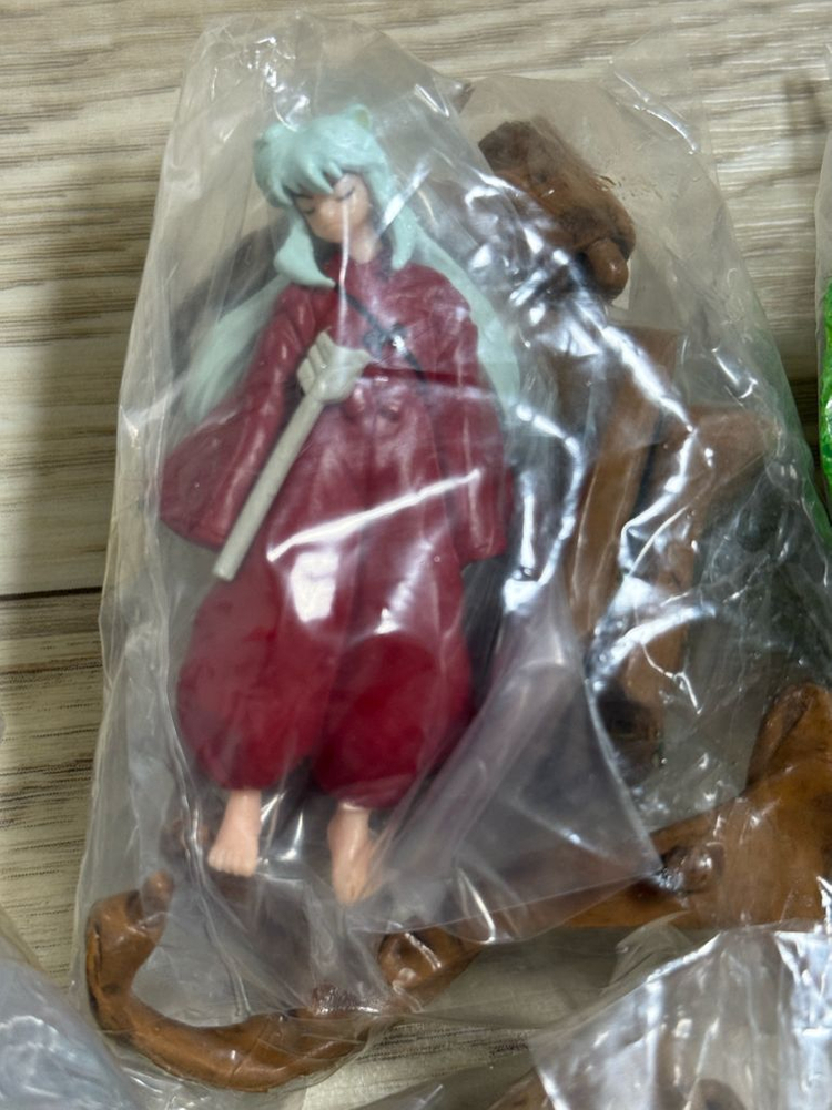 BANDAI 반다이 이누야샤 고전 피규어 HG시리즈 제3탄 전 6종 세트 이미지