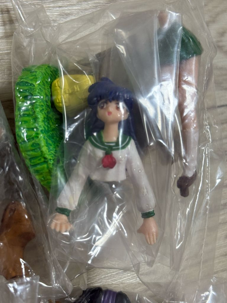 BANDAI 반다이 이누야샤 고전 피규어 HG시리즈 제3탄 전 6종 세트 이미지